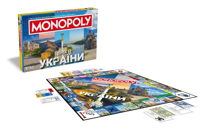 Настільна гра Monopoly. Дива України (Монополія) - зображення 2