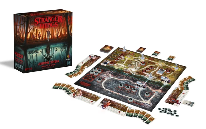 Настільна гра Дивні Дива: Догори Дригом (Stranger Things: Upside Down) - Фото 2 Настільна гра Дивні Дива: Догори Дригом (Stranger Things: Upside Down) - зображення 2
