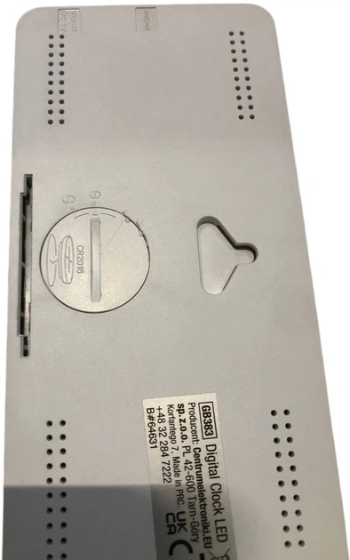 Настільний годинник-будильник GreenBlue GB383 (5902211130772) (955555909926378) - Уцінка - зображення 2