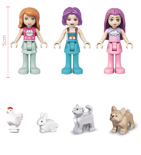 Конструктор дом на дереве Friends 504 детали с фигурками совместим с LEGO Ig0100510 - изображение 5
