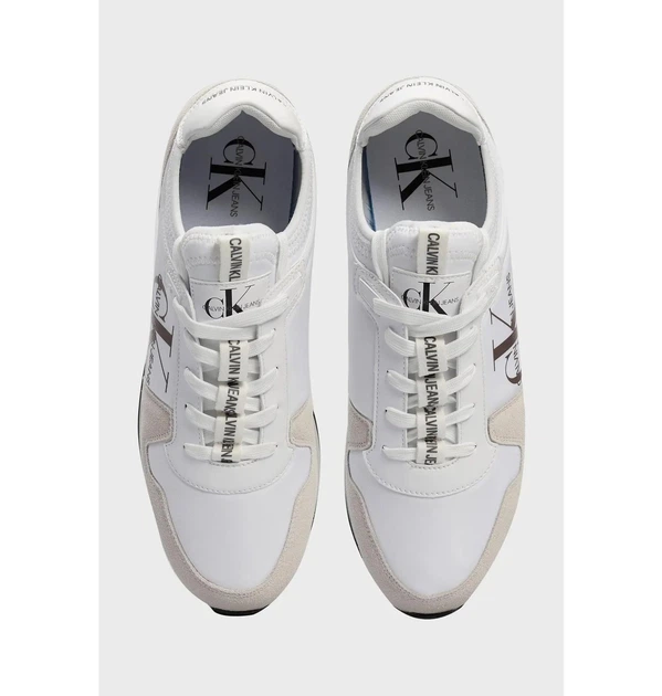 Кроссовки мужские Calvin Klein White/Beige 44 YM0YM00040-WHITE - Фото 5 Кроссовки мужские Calvin Klein White/Beige 44 YM0YM00040-WHITE - изображение 5