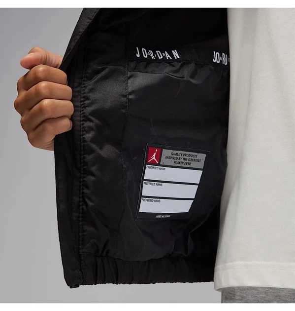 Куртка дитяча Jordan Field Puffer Black M Чорний 95D532-023 - Фото 7 Куртка дитяча Jordan Field Puffer Black M Чорний 95D532-023 - зображення 7