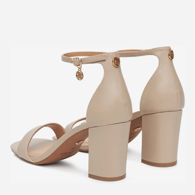 Женские босоножки Nine West WFA2647-1 5904862882062 36 23.7 см Бежевые (5904862882208) - изображение 3