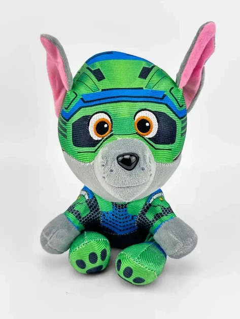 Мягкая плюшевая игрушка Мега Рокки (Rocky) Щенячий Патруль Paw Patrol DOG SWAT 25 см 31-00-1 - изображение 3