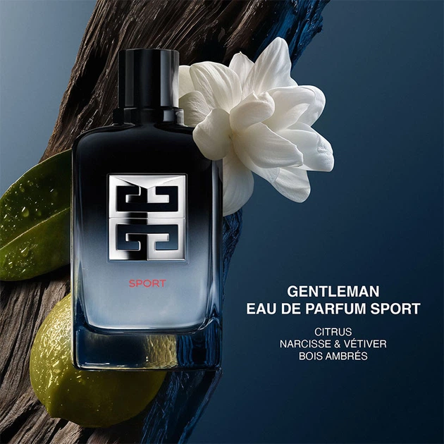 Парфумована вода для чоловіків Givenchy Gentleman Society Sport 60 мл - зображення 3