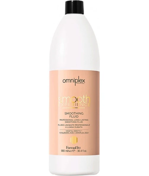 Устойчивый флюид разглаживающий Farmavita Omniplex Smooth Experience Smoothing Fluid 900 мл - Фото 1 Устойчивый флюид разглаживающий Farmavita Omniplex Smooth Experience Smoothing Fluid 900 мл - изображение 1