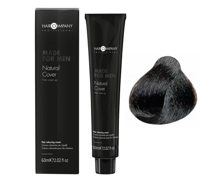 Стійка крем-фарба для волосся чоловіча Hair Company Made For Men Natural Cover 2 коричневий 60 мл - Фото 1 Стійка крем-фарба для волосся чоловіча Hair Company Made For Men Natural Cover 2 коричневий 60 мл - зображення 1