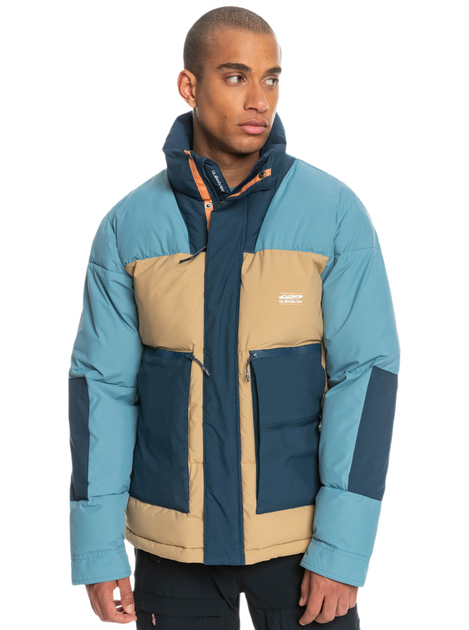 Водонепроникний чоловічий зимовий пуховик Quiksilver Nomad XL EQYJK03727 BLM0 (XL) - Фото 3 Водонепроникний чоловічий зимовий пуховик Quiksilver Nomad XL EQYJK03727 BLM0 (XL) - изображение 3