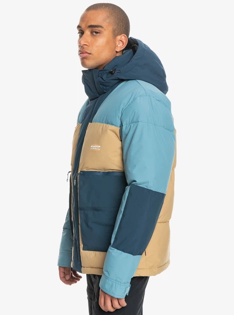 Водонепроникний чоловічий зимовий пуховик Quiksilver Nomad XL EQYJK03727 BLM0 (XL) - Фото 4 Водонепроникний чоловічий зимовий пуховик Quiksilver Nomad XL EQYJK03727 BLM0 (XL) - изображение 4