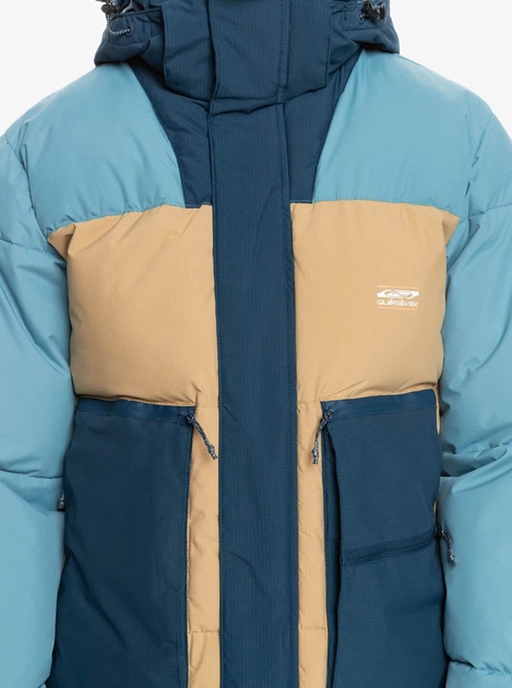 Водонепроникний чоловічий зимовий пуховик Quiksilver Nomad XL EQYJK03727 BLM0 (XL) - Фото 7 Водонепроникний чоловічий зимовий пуховик Quiksilver Nomad XL EQYJK03727 BLM0 (XL) - изображение 7