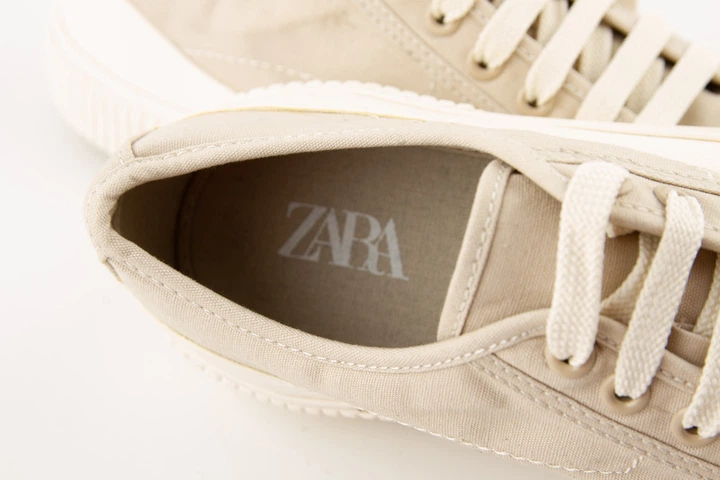 Zara чоловічі туфлі кросівки кросівки кросівки бежеві 40 2253/720/102 (40) - изображение 4