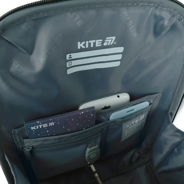 Набір Kite Good Game рюкзак + пенал + сумка для взуття Сірий (SET_K26-555S-5) - зображення 9