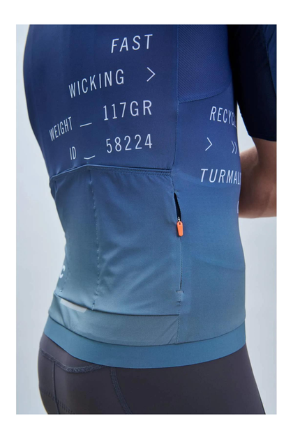 Чоловіча велофутболка POC Pristine Print Jersey синя M PC582248599 (M) - Фото 3 Чоловіча велофутболка POC Pristine Print Jersey синя M PC582248599 (M) - изображение 3