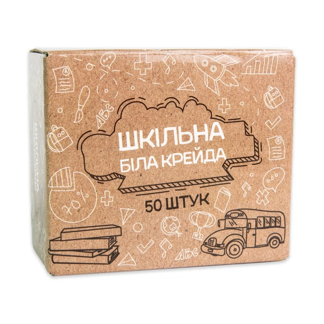 Большой набор "Школьный мел" 50133 в наборе 50 штук - Фото 1 Большой набор "Школьный мел" 50133 в наборе 50 штук - изображение 1