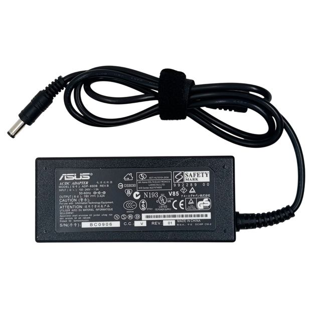 Блок питания для ноутбука Asus 19V 3.42A (5.5*2.5 прямой штекер) без индикатора Black - изображение 7