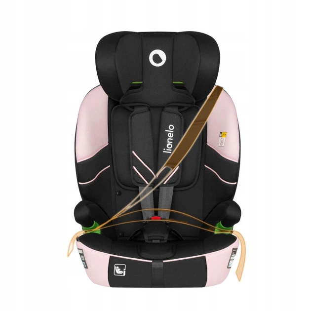Детское автокресло Lionelo LEVI FIX I-SIZE PINK BABY - изображение 4