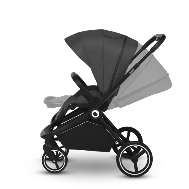 Універсальна коляска 3 в 1 Lionelo MIKA 3IN1 GREY GRAPHITE - зображення 3