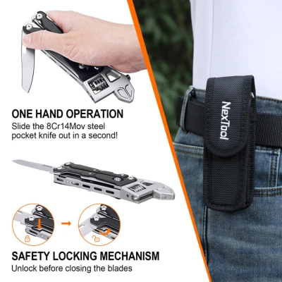 Мультитул NexTool Wrench W4 (NE20362A) - Фото 9 Мультитул NexTool Wrench W4 (NE20362A) - изображение 9