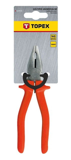Szczypce uniwersalne Topex 32D510 1000 V 160 mm (5902062010797) - obraz 2