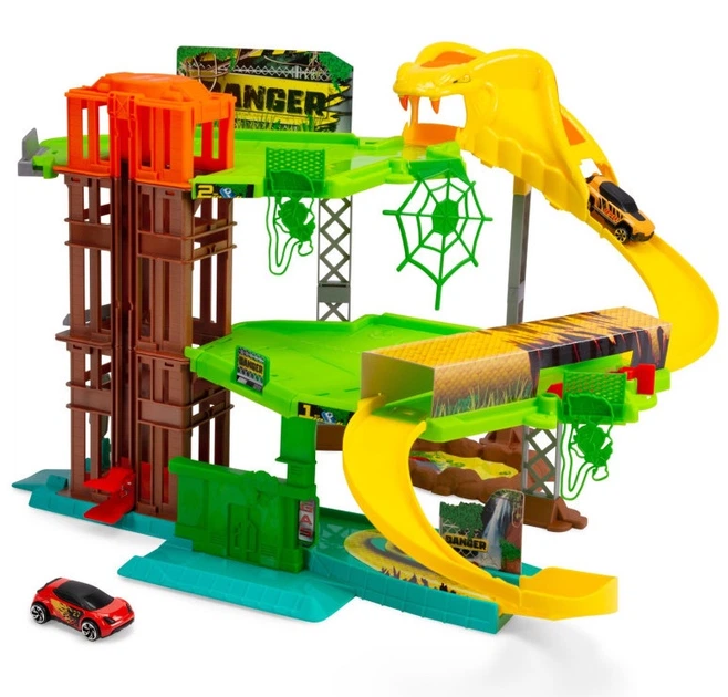 Паркінг-гараж Simba Dickie Toys Джунглі з машинкою 333-8000 (4006333093920) - зображення 2