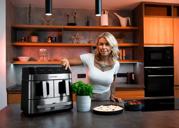 Frytkownica beztłuszczowa Concept FR9000 - obraz 7