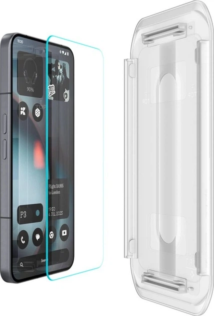 Szkło hartowane Spigen Glas.TR EZ Fit do Nothing Phone 3 2 szt. (AGL10165) - obraz 2