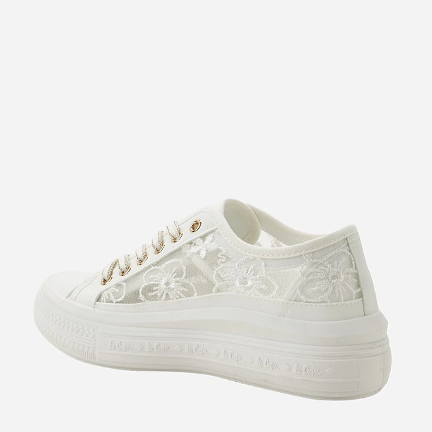 Trampki damskie do kostki Lee Cooper LCW-26-44-4480 40 (25.9 cm) Białe (5901479633148) - obraz 4