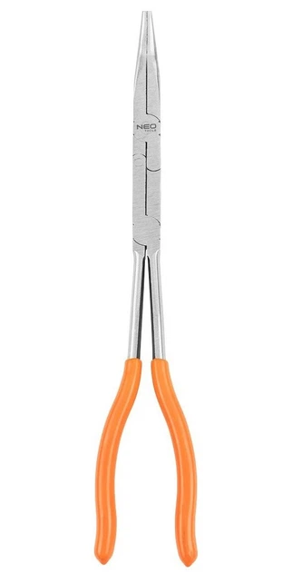 Szczypce Neo Tools 01-292 długie proste z podwójnym przegubem CrV (5906692018802) - obraz 3