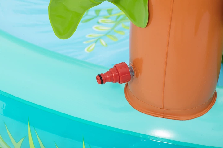 Plac zabaw dmuchany Bestway 224x181x72 cm  Krokodyl 5162 (6941607368442) - obraz 2