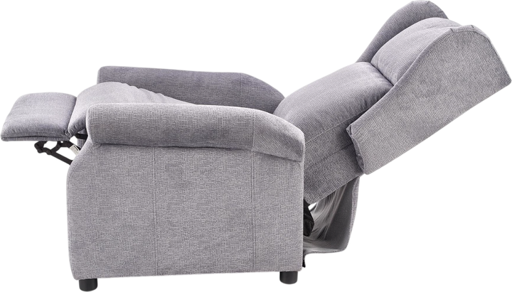 Розкладне крісло Halmar Agustin M з функцією масажу Попелясте (5905248110335) - зображення 2