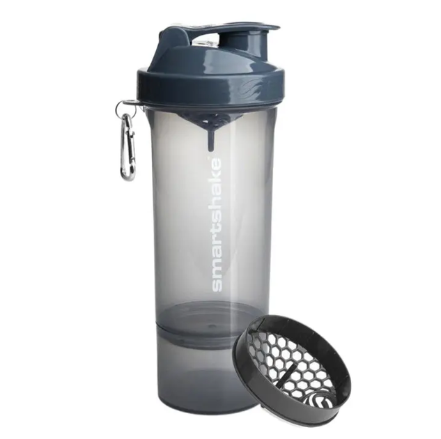 Шейкер спортивный SmartShake Slim 500 мл Gray (10252901) - изображение 2