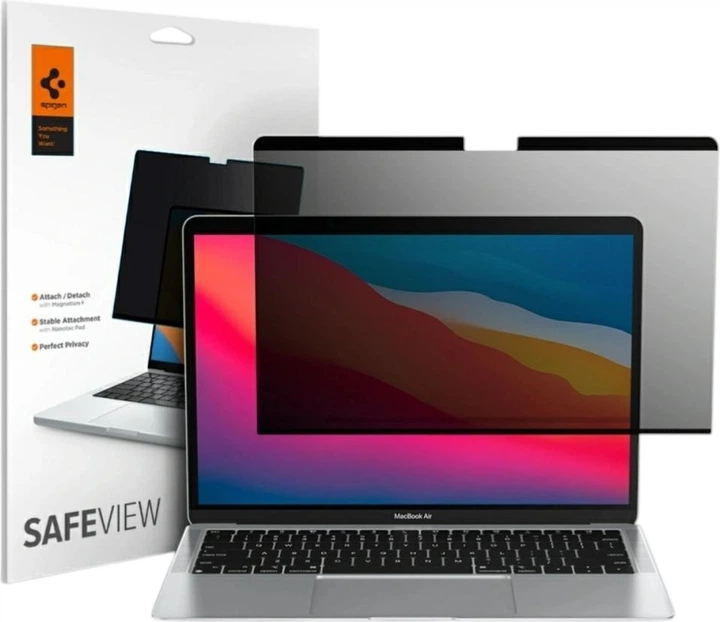 Folia prywatyzująca Spigen Safe View do Apple MacBook Air 13" M2/M3/M4/2022-2025 (AFL06253) - obraz 5