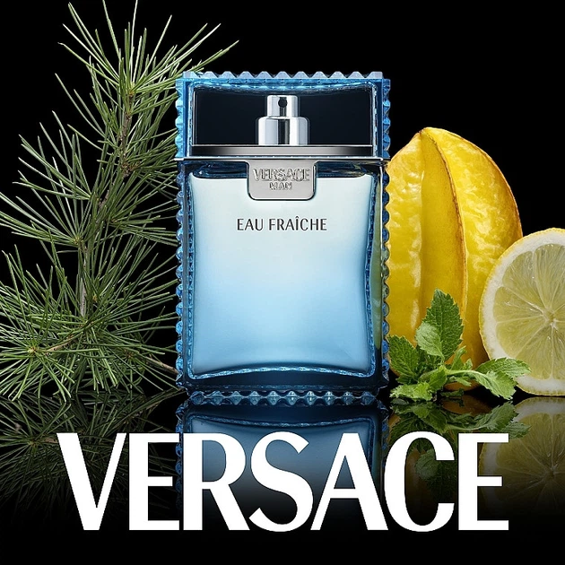 Туалетная вода для мужчин Versace Man Eau Fraiche 30 мл - Фото 3 Туалетная вода для мужчин Versace Man Eau Fraiche 30 мл - изображение 3