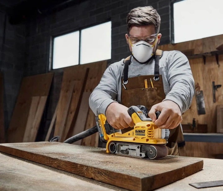 Шлифмашина ленточная DeWALT DCW220N XR Li-Ion 18В - изображение 9