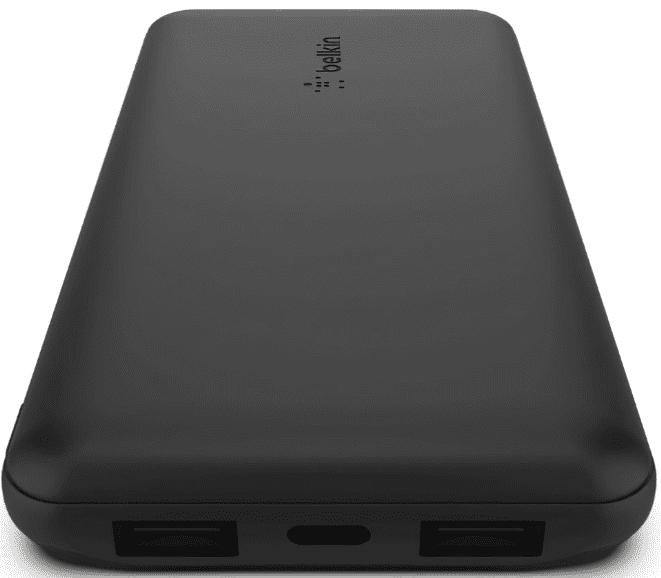 Повербанк Belkin 10000mAh 15Вт 2хUSB-A/USB-C (BPB011BTBK) - Фото 5 Повербанк Belkin 10000mAh 15Вт 2хUSB-A/USB-C (BPB011BTBK) - изображение 5