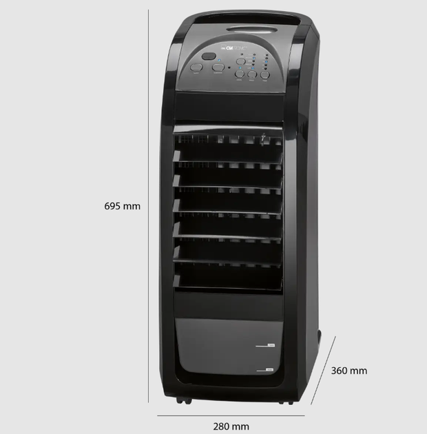 Кліматичний комплекс Clatronic LK 3742 3 в 1 Climate Complex із пультом дистанційного керування 3 в 1 (охолоджувач, зволожувач та очищувач повітря) - Фото 4 Кліматичний комплекс Clatronic LK 3742 3 в 1 Climate Complex із пультом дистанційного керування 3 в 1 (охолоджувач, зволожувач та очищувач повітря) - зображення 4