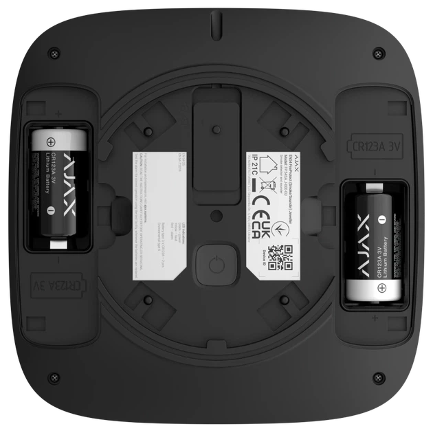 Извещатель пожарный дымовой со звуковым оповещением Ajax EN54 FireProtect (Smoke/Sounder) Black - изображение 2