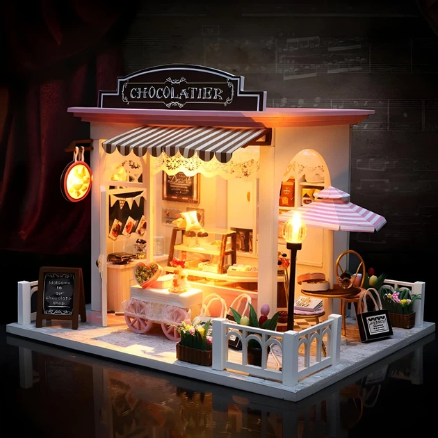 3D Румбокс DIY Chocolatier Фантастические идеи Какао + Пылезащитный купол C007Z - Фото 8 3D Румбокс DIY Chocolatier Фантастические идеи Какао + Пылезащитный купол C007Z - изображение 8