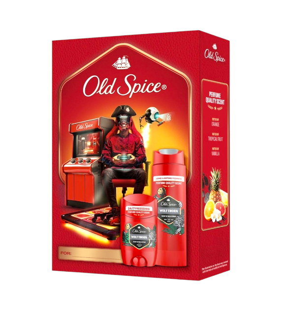Набір Old Spice Wolfthorn дезодорант-стік 50 мл, гель для душу 3 в 1 250 мл 6941 - Фото 2 Набір Old Spice Wolfthorn дезодорант-стік 50 мл, гель для душу 3 в 1 250 мл 6941 - изображение 2