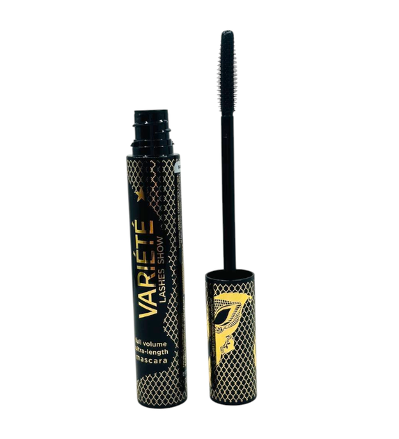 Туш для вій Eveline Cosmetics Lashes show видовження та об'єм Extra black 10 мл 0336 - Фото 3 Туш для вій Eveline Cosmetics Lashes show видовження та об'єм Extra black 10 мл 0336 - изображение 3