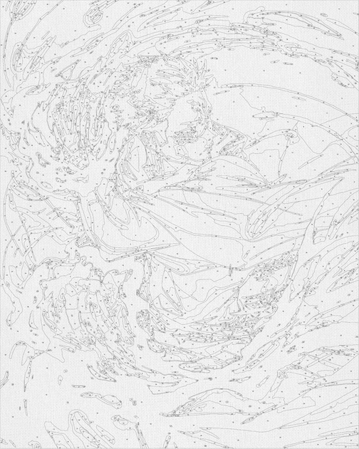 Картина по номерам 60*80 см Магическая битва. Рёмен Сукуна. Аниме Оригами LW 13860 большой размер - изображение 10