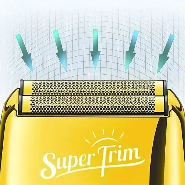 Электробритва VGR Super Trim V-332 золотая с дисплеем аккумуляторная USB 150 минут работы 3 скорости - изображение 6