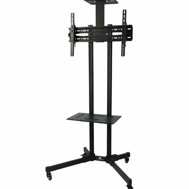Стійка для телевізора 32-70 дюймів до 40 кг з регулюванням висоти TV CART 1500 чорна - Фото 2 Стійка для телевізора 32-70 дюймів до 40 кг з регулюванням висоти TV CART 1500 чорна - зображення 2