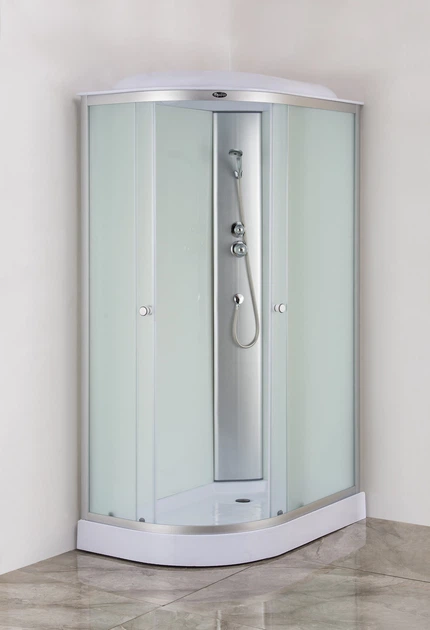 Бокс душевой без гидромассажа Mixxus WAVE SB02-120x80x215-R-FB SATIN с низким поддоном (MI6893) - Фото 8 Бокс душевой без гидромассажа Mixxus WAVE SB02-120x80x215-R-FB SATIN с низким поддоном (MI6893) - изображение 8