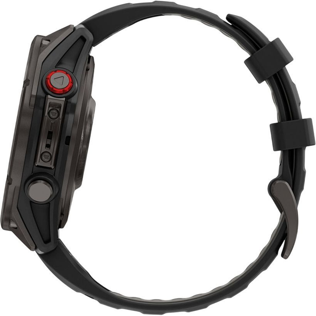 Смарт-часы Garmin Fenix 8 Pro AMOLED Sapphire 47mm Carbon Gray DLC Titanium with Black/Pebble Gray Silicone Band (010-03198-01) - изображение 5