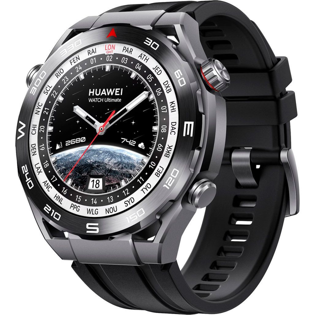 Смарт-часы HUAWEI Watch Ultimate Expedition Black - Фото 1 Смарт-часы HUAWEI Watch Ultimate Expedition Black - изображение 1