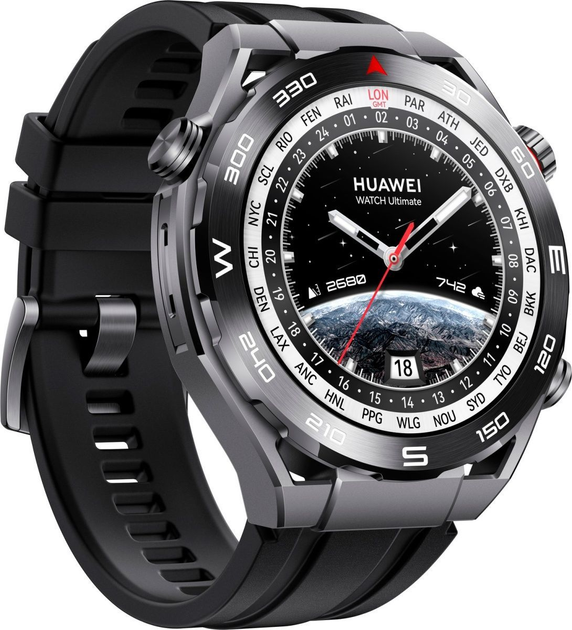 Смарт-часы HUAWEI Watch Ultimate Expedition Black - Фото 2 Смарт-часы HUAWEI Watch Ultimate Expedition Black - изображение 2