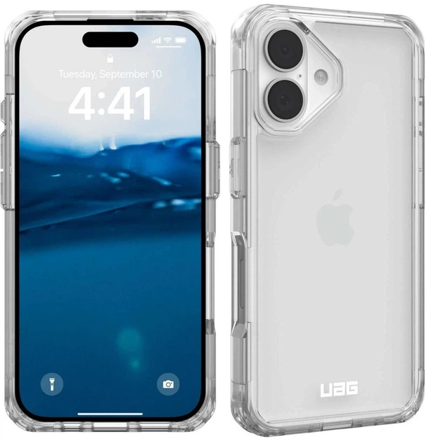 Чохол протиударний UAG Plyo (Original) для Iphone 16 Plus (6.7") Прозорий 114486114343 - Фото 8 Чохол протиударний UAG Plyo (Original) для Iphone 16 Plus (6.7") Прозорий 114486114343 - зображення 8