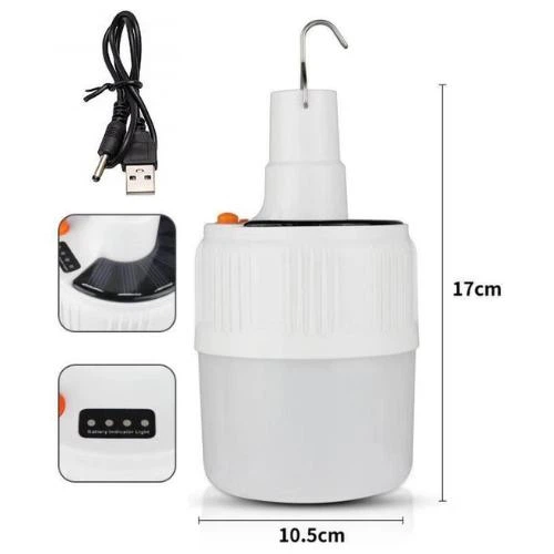 Кемпинговая лампа, LED фонарь с зарядкой от USB, на аккумуляторе, кемпинговый фонарь на солнечной батарее - Фото 2 Кемпинговая лампа, LED фонарь с зарядкой от USB, на аккумуляторе, кемпинговый фонарь на солнечной батарее - изображение 2