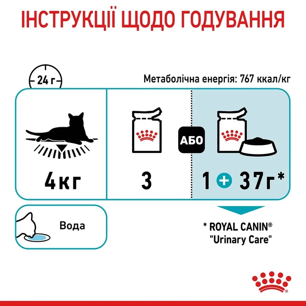 Royal Canin Urinary Care влажный лечебный корм для кошек для здоровья мочевыводящих путей, 85 гр х 12 шт - Фото 5 Royal Canin Urinary Care влажный лечебный корм для кошек для здоровья мочевыводящих путей, 85 гр х 12 шт - изображение 5